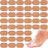 60 Pieces Bunion Cushions – Self-Adhesive Bunion Pads, Skin Color Foot Callus Patches for Bunionette Pain Relief