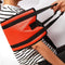 Transfer Belt with PU Handle for Patient Lift Sling, Elderly Safety Lifting Aids, Home Bed Assist (Orange)