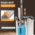 Set Home,61" 4 JUDRDO Mop and Bucket with Wringer for Flat Mop and Bucket System for Floor Cleaning,Wet Dry Mop Window