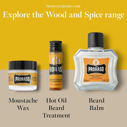 Proraso Hot Oil Beard Treatment Set - 0.6 Fl oz (Pack of 1)