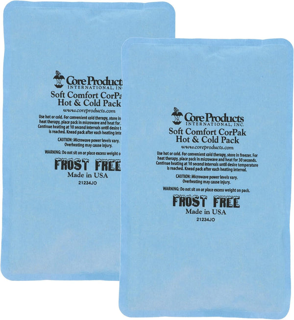 Core Products Soft Comfort CorPak, No Frost Hot and Cold Therapy Pack