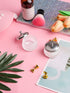 TOROKOM 2Pcs Dappen Dish Glass Monomer Dish with Lid for Acrylic Nails, Liquid Powder Holder, Matte Damping Dish