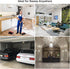 Upgrade Broom and Dustpan Set with 51'' Long Handle, Large Brooms and Dust Pans for Lobby Kitchen Office Restaurant