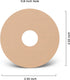 SIMPATCH Universal Adhesive Patch - Pack of 30 with 0.8-Inch Hole, Multiple Colors Available (Beige)