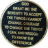 RecoveryChip 2 Year AA Medallion, Elegant Black Gold Silver Bi-Plated Alcoholics Anonymous Chip