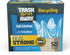 Heavy Duty Recycling Bags, 50 Ct, 13 Gallons, Tall & Strong Bags for Home & Kitchen, Thick Recycle Bin Bags (Blue)