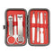 Manicure Set Nail Clippers Pedicure Kit, 7 In 1 Stainless Steel Tools in Luxurious Travel Case