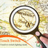 20X 30X Coin Magnifier, USB Rechargeable Lighted Handheld Magnifying Glass for Currency, Seniors, Reading, Crafts