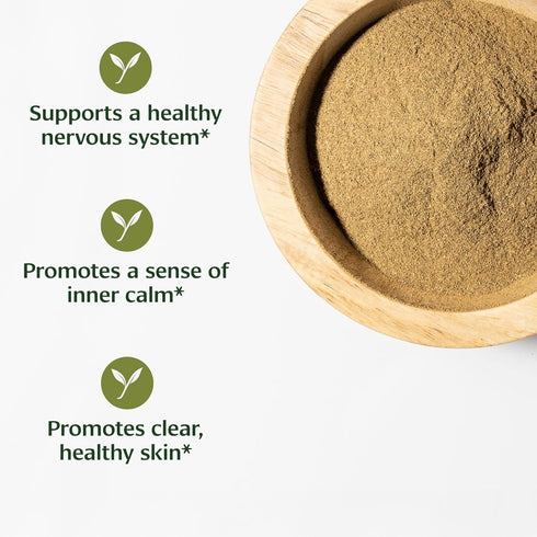 Banyan Botanicals Gotu Kola Powder, Organic Brahmi (Centella Asiatica), ½ lb, Vegan