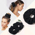 Ivyu Large Microfiber Hair Drying Scrunchies Towel Fiber, Anti Frizz Hair Products for Curl Hair, Fast Absorbent