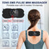 TADOUNE Intelligent Wireless TENS Unit Muscle Stimulator TENS & EMS Device, Electronic Pulse Rechargeable Deep Tissue