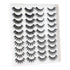 Lanflower 20 Pairs False Eyelashes, 4 Styles Fluffy Long Dramatic Lashes Pack, Wholesale Bulk Faux Mink Lashes
