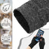 3 Pairs Compression Craft Arthritis Gloves, Fingerless Pressure Relief for Quilting, Sewing, Typing (Black, Gray,