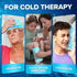Packs (Pack 2, Packs Pack JJ CARE Ice for Injuries Reusable of XL) - Gel Ice Reusable - Soft Ice for Injuries with Wrap