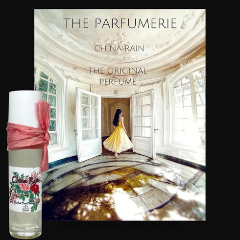 The Parfumerie 10 ml China Rain Original Perfume Oil | Alcohol Free | - Roll on Bottle