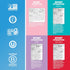 Nuun Sport Electrolyte Tablets - Gluten Free & Vegan, Mixed Flavors, 4 Pack (40 Servings Total)
