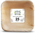 Chic Leaf Palm Leaf Bowls, 5.5 Inch 16oz Disposable Square Bowls, 100% Compostable for Weddings & Catering