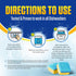 Dishwasher Cleaner Tablets - Lemon-Scented Heavy Duty Cleaning Descaler Pods for Optimal Performance (24 Tablets)