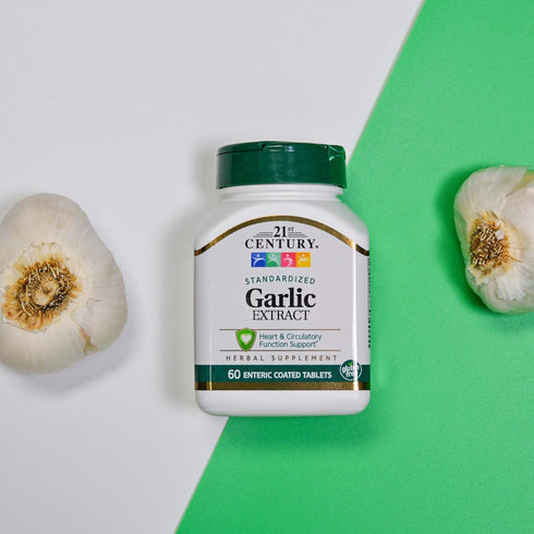 21st Century Garlic (Odorless) Tablets, 60 Count