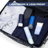 Leak Locks Silicone Travel Covers, Elastic Sleeves for Leak Proofing Travel Size Container for Shampoo & Skincare