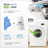 SUPERSCANDI 10 Pack Swedish Dishcloths, 100% Biodegradable & Compostable, Food-Safe, Washable, Blue