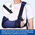 Immobilizer 20-30.5 inch) Arm Sling for Shoulder Injury with Waist Strap - Brace Support for Sleeping, Rotator Cuff