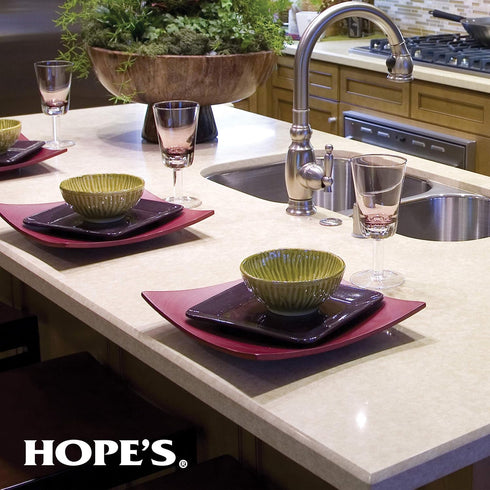 HOPE'S Perfect Countertop Cleaner, Streak Free Multi Surface Cleaning Spray, Pack of 1 with Microfiber Cloth