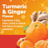 Emergen-C Citrus-Ginger Fizzy Drink Mix, Immune Support with Turmeric and Ginger, 18 Count, High Potency Vitamin C