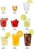 Embellish Crystal Clear Hard Plastic 1oz Clear Shot Glass, Pack of 50
