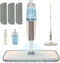 MEXERRIS Wet Mops Spray Mops for Hardwood Floor Cleaning - 3X Reusable Washable Pads for Home & Commercial Use