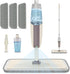 MEXERRIS Wet Mops Spray Mops for Hardwood Floor Cleaning - 3X Reusable Washable Pads for Home & Commercial Use