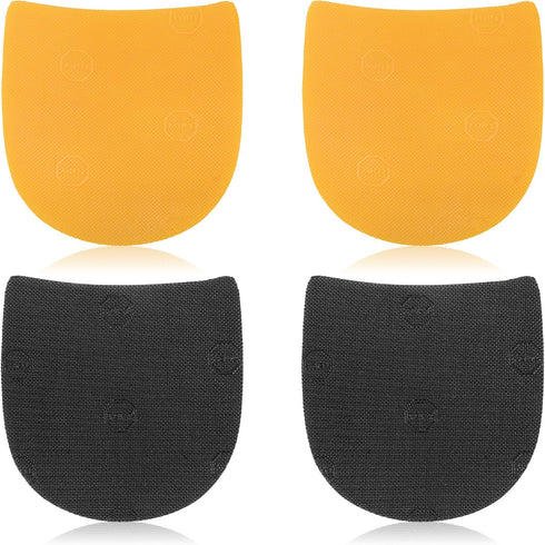 IANFAN 2 Pairs Shoe Repair Rubber Heels, Anti-Slip shoe heel repair kit Cuttable