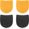 IANFAN 2 Pairs Shoe Repair Rubber Heels, Anti-Slip shoe heel repair kit Cuttable