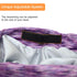 Silk Satin Lined Bonnet Sleep Cap - Adjustable Hair Wrap Cover for Curly Hair Protection for Women and Men - Heather
