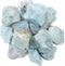 Crocon 1LB Aquamarine Rough Bulk Natural Stone - Raw Gemstone for Tumbling, Cabbing, and Crystal Healing