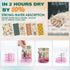 Kitchen,6 Pack Morigins Swedish Dishcloths for Minimalist Swedish Dish Towels,Cellulose Sponge Cloths,Non Scratch