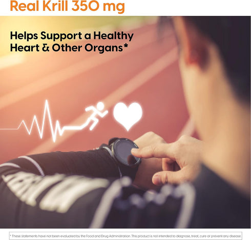 Doctor's Best Real Krill - 350 mg - 60 Count