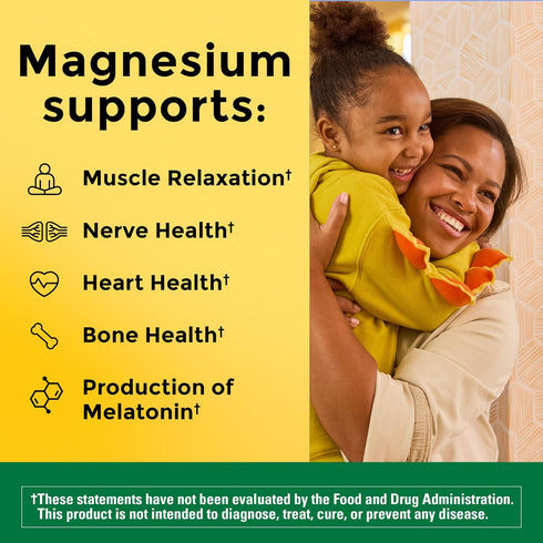 Nature Made Extra Strength Magnesium Oxide, 400 mg, 60 Softgels, 60 Day Supply