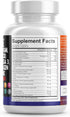 Clean Nutraceuticals Joint Support Supplement - Glucosamine Chondroitin MSM Turmeric with Omega 3 & 120 Count Capsules