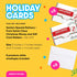 Set 8 Big Dot of Happiness Santa's Special Delivery - From Santa Claus Christmas Money and Gift Card Holders