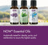NOW Foods Essential Oils, Ultrasonic Faux Wood Aromatherapy Oil Diffuser, Contemporary Design, Extremely Quiet Heat