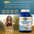 Immune 1,400 120 Count Vykee Nutrition Mushroom Complex Lions Mane, Reishi & Cordyceps | Brain Supplement for Memory