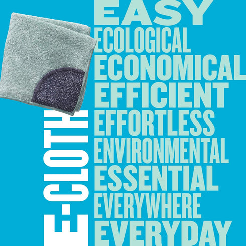 Pack, E-Cloth Kitchen Microfiber Cleaning Cloths, Single Green