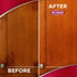 Weiman Cabinet & Wood Clean & Shine Spray - Furniture, Kitchen Cabinets, Baseboard & Trim, Fresh Almond Scent