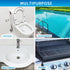 Pumice Stone for Toilet Bowl Cleaning, 2 Piece Pumice Stick with Handle, Cleans Away Limescale, Hard Water Rings
