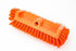 SPARTA Multi-Level Tile Scrub Brush, 12" Wide Heavy-Duty Brush for Commercial Tiles, Tubs and Floors, Orange