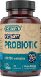 DEVA Vegan Probiotic with FOS Prebiotics, 90 Capsules, 2 Billion CFU, Non-Dairy, Gluten Free, Naturally Shelf Stable