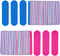 Mini Nail Files Bulk, 100 Pcs Disposable Double Sided Emery Boards, Travel Size for Men, Women, Kids (2 Inch)