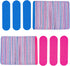Mini Nail Files Bulk, 100 Pcs Disposable Double Sided Emery Boards, Travel Size for Men, Women, Kids (2 Inch)