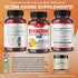 Premium Berberine 12,200MG with Cinnamon, Milk Thistle, USA Made, Promotes Liver Function, Gut Health (150 Count)